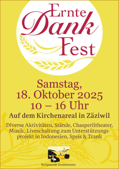 Erntedankfest - Kirchgemeinde Grosshöchstetten