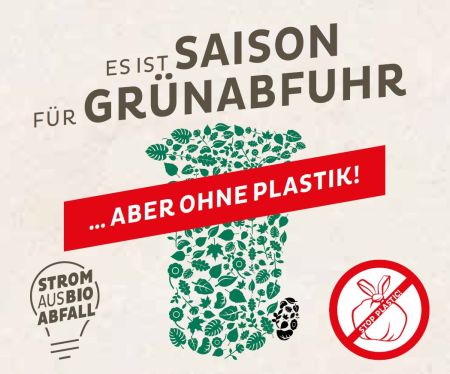 Grünabfuhr -  aber ohne Plastik