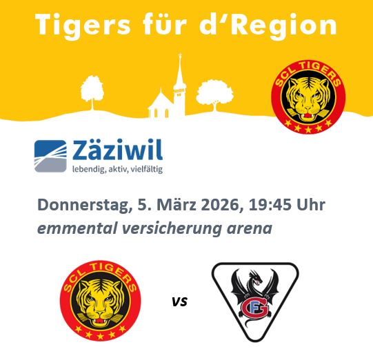 Tigerdorf - Zäziwil; SCL Tigers vs. Fribourg Gottéron