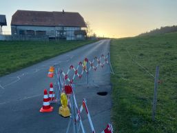 Verkehrseinschränkung Reutenenstrasse