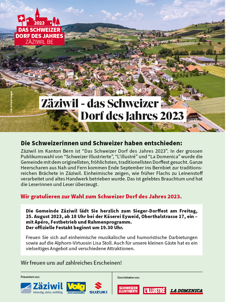 Flyer Sieger-Dorffest